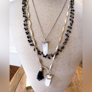 Atlas Convertible 3 Row Necklace